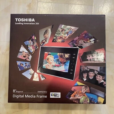 Toshiba 8” Digital Media Frame ~ New ~ Never Used ~  Model: DMF82XKU - Image 1 of 4