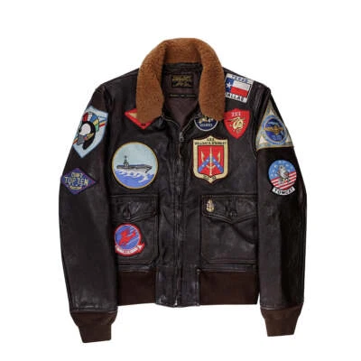 Cockpit USA "Movie Hero" ™ Top Gun II Navy G-1 Jacket  Z212136 USA MADE - Image 1 of 4