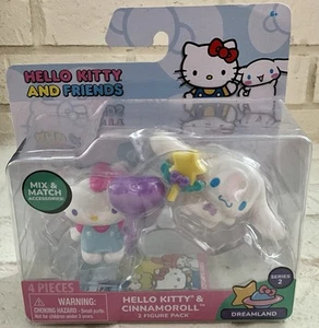 Hello Kitty & Friends 2Pk Dreamland Series 2 Hello Kitty & Cinnamoroll SEALED - Picture 1 of 7