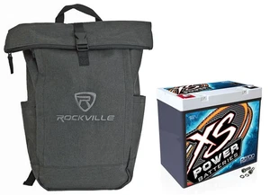 XS Power D5100 3100 Amp AGM Power Cell Auto Audio Batterie + Hardware + Rucksack - Bild 1 von 7