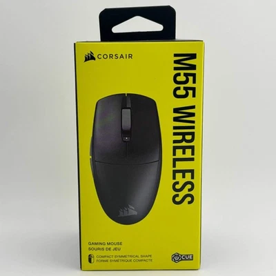 New Corsair M55 Wireless Gaming Mouse Black CH-931F002-NA - Image 1 of 4