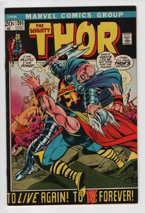 Thor #201 - 1972, arte de John Buscema, Gil Kane CVR, Plutón, Odín, en muy buen estado - Imagen 1 de 3