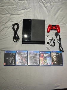 PS4 console bundle 1tb with 5 Games (Secure packaging and recently cleaned) - Picture 1 of 12