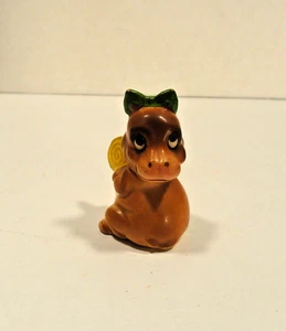 Figura de hipopótamo bebé miniatura vintage Josef Originals - Imagen 1 de 6