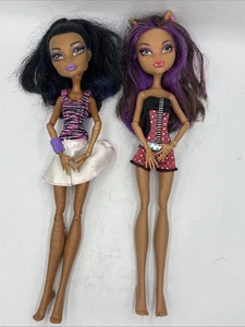 Lot Of 2, Monster High Robecca Steam & Clawdeen Doll - Picture 1 of 2