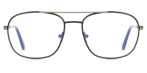 Gafas Tom Ford FT5830-B 001 bloque de luz azul 54 para hombre - Imagen 1 de 4