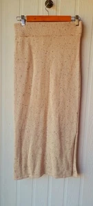 Zulu & Zephyr Style Knit-Size AU 10,100%Cotton Long Stretch Women's Pencil Skirt - Picture 1 of 6