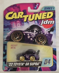 Car Tuned JDM 22 Toyota GR Supra New Gold Wheel Variant Series 1 - Picture 1 of 3