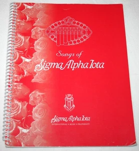 SONGS OF SIGMA ALPHA IOTA Music Fraternity SONGBOOK 2003 Edition SHEET MUSIC - Picture 1 of 6