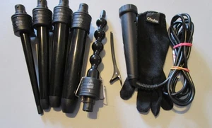 5 in 1 Lockenstab Set, Ohuhu Lockenstäbe 9 to 32 mm - Bild 1 von 4