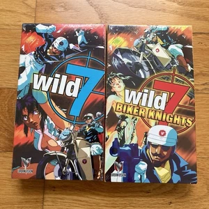 Wild 7 Vol 1 & Vol. 2 - Biker Knights (VHS, 1999) NEW Anime SEALED Dubbed - Bild 1 von 6