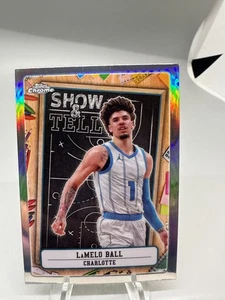 2024-25 Topps Chrome Basketball Lamelo Ball Refractor Show & Tell #ST-8 - Picture 1 of 2