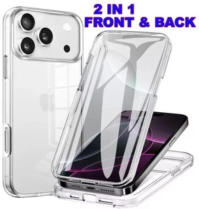 Funda protectora de cuerpo completo 360 para Apple iPhone 17 Air Pro Max cubierta de cobertura completa - Imagen 1 de 7