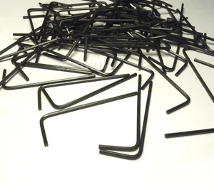 20x 50x 100x 1,5mm métricas llaves hexagonales hexagonales llave Allen M1,5 mm paquete a granel Reino Unido - Imagen 1 de 1