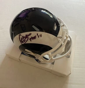 2020 Blatt Mini Helm Autogramm Aeneas Williams signiert "HOF '14" - Bild 1 von 1