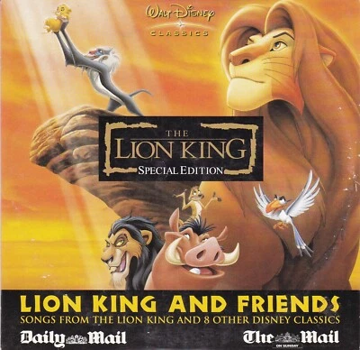 LION KING AND FRIENDS ( DAILY MAIL Newspaper CD ) THE LION KING Special Edition - Bild 1 von 3