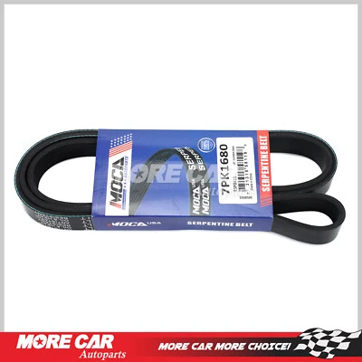 EPDM Serpentine Belt 7PK1680 for 2012 2013 2014 Honda CR-V L4 2.4L Sport Utility - Image 1 of 4