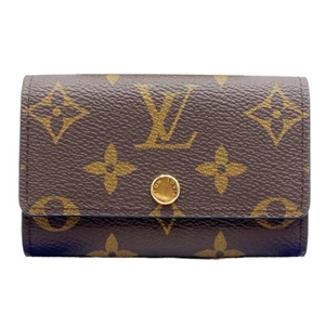 LOUIS VUITTON 6 key holder Monogram Multicles6 M62630 key holder Brown - Picture 1 of 9