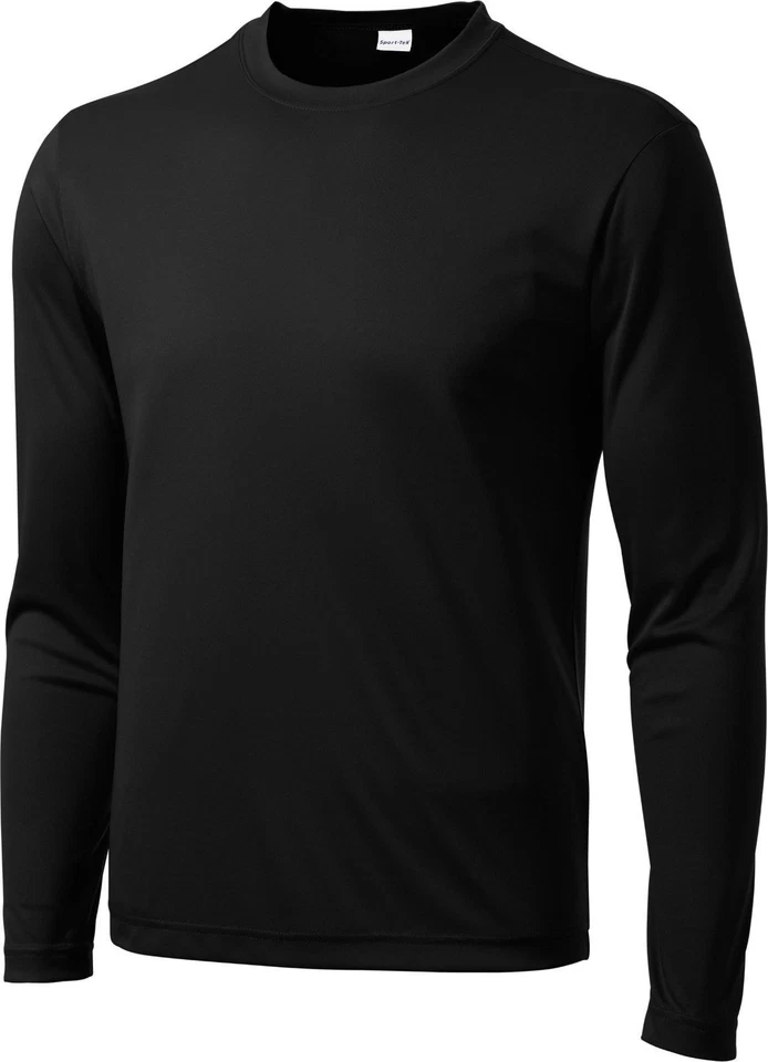 Sport Tek YOUTH Moisture Wicking DRY FIT Long Sleeve T-SHIRT NEW XS-XL YST350LS - Image 1 of 1