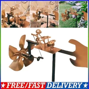 Windspiel aus Metall, Percussionist, Musikfiguren und Statuen für Garten - Bild 1 von 7