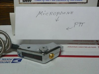 4 PIN PISTOL GRIP NEW CB POWER 5 PIN PISTOL GRIP NEW CB POWER MIC CHROME AND 4 PIN ADP W METAL CORD FOR COBRA