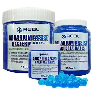 Aquarium Filter Start Real Aquatics AQUARIUM ASSIST Beneficial Bacteria Balls