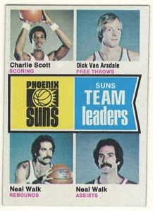1974-75 TOPPS # 95 SUNS TEAM LEADER BASKETBALL CARD - EXMT - LOOK!!! - Bild 1 von 2