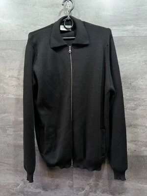 Cárdigan de lana con cremallera John Smedley para hombre talla L Foto 1 de 4