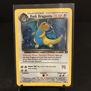 1999-2000 Pokémon TCG - Dark Dragonite 5/82 - Team Rocket - Holo-Rare