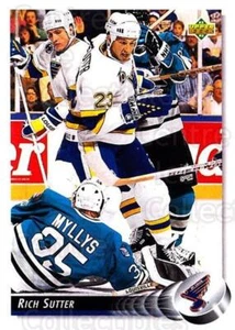 1992-93 Upper Deck #143 Rich Sutter - Picture 1 of 1