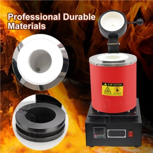 Automatic Electric Metal Melting Furnace Forge Gold Copper Aluminum 110V 220V - Picture 1 of 14