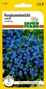Vergissmeinnicht - tiefblau - Myosotis sylvatica Blumen Samen Saatgut - Bild 1 von 2