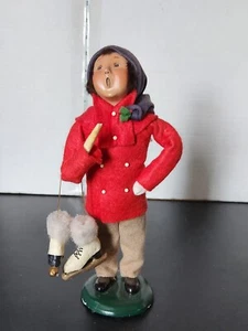 Byers 1997 The Carolers Boy with Skates - Imagen 1 de 9