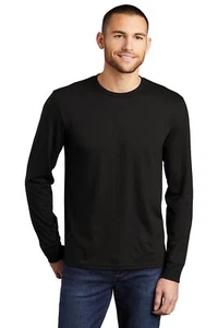 District DM132 Men's Ring Spun Perfect Tri Tee Stylish T-Shirt - Pack Of 2 - Picture 1 of 13