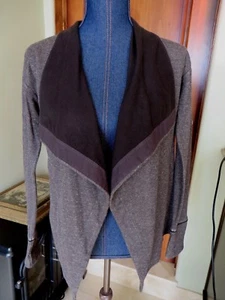 Damen Eddie Bauer braun Multi Style Wickel Strick Jacke Gr. Neu ohne Etikett XS  - Bild 1 von 12