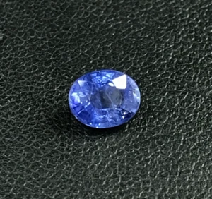 Zaffiro di Ceylon naturale sfaccettato 1,2 carati taglio ovale pietra preziosa sfusa - Sri Lanka - Foto 1 di 7
