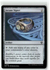 Arcane Signet 0052 NM MTG Commander Aetherdrift Magic - Picture 1 of 2