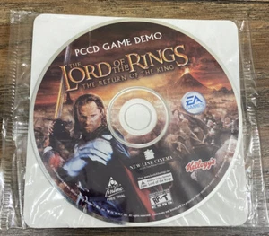 The Lord Of The Rings Return Of The King PCCD Game Demo Kelloggs New EA Games - Picture 1 of 2
