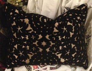 TELA DE DISEÑO CHRISTIAN LACROIX/GREMIO DE DISEÑADORES PASEO DOBLE NEGRO - Imagen 1 de 1
