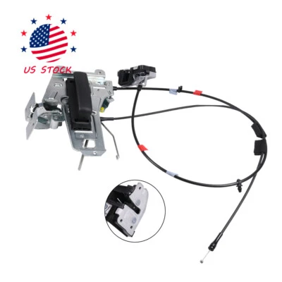 New Right Sliding Door Latch Assembly W/Cable For 1992-2019 Ford E150 E350 E250 - Image 1 of 4