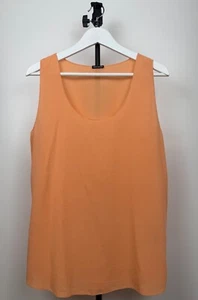 Damen Iris v Arnim Seide Tank Top Shirt Ärmellos Gr. 40 Orange Aprikot 24022504 - Bild 1 von 6
