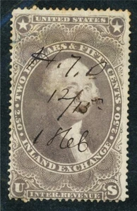 R 84c nice stamp, Canceled manuscript, ...... 163565 - Picture 1 of 1