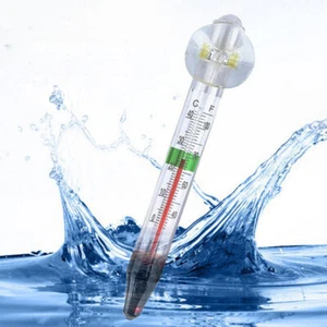 Fishbowl Glass Meter Aquarium Fish Tank Digital Water Temperature Thermometer - Picture 1 of 5