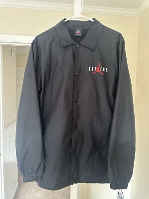 Supreme Jordan Coaches Jacket Size Large - Image 1 of 3