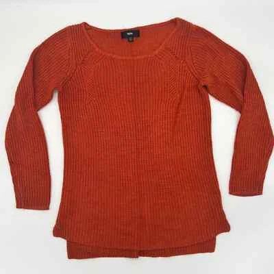 Suéter Mossimo Supply Company Naranja Manga Larga Cuello Redondo Foto 1 de 4