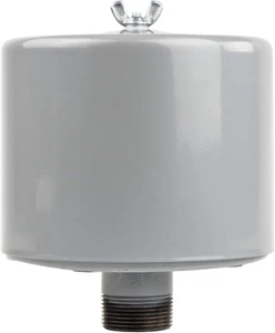 1.25" Inch Air Compressor Intake Filter Silencer Metal Housing Canister U.S.A. - Picture 1 of 12