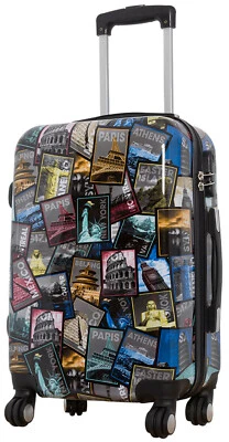 Handgepäck New All City 55 cm Reisekoffer 35 Li Motiv Trolley mit Bilder Bowatex - Bild 1 von 4