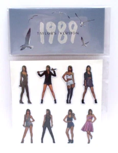OFICIAL Taylor Swift Merch - 1989 Taylors Versión Eras Puffy Pegatinas - Nuevo - Imagen 1 de 4