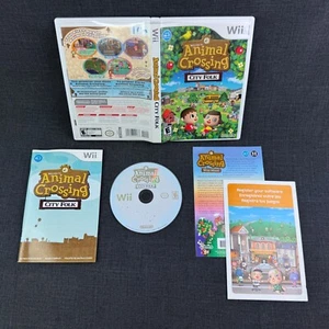 Animal Crossing City Folk Nintendo Wii 2008 komplett CIB getestet funktioniert - Bild 1 von 14
