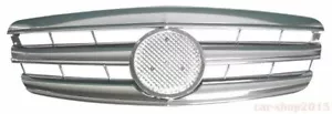 W221 07-09 Chrome&Silver Front Grille Mercedes Benz S-Class S550 S600 CL Style - Picture 1 of 1